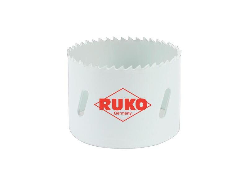 RUKO Vykružovací korunka bimetalová HSS Co8, jemný zub, 40 mm