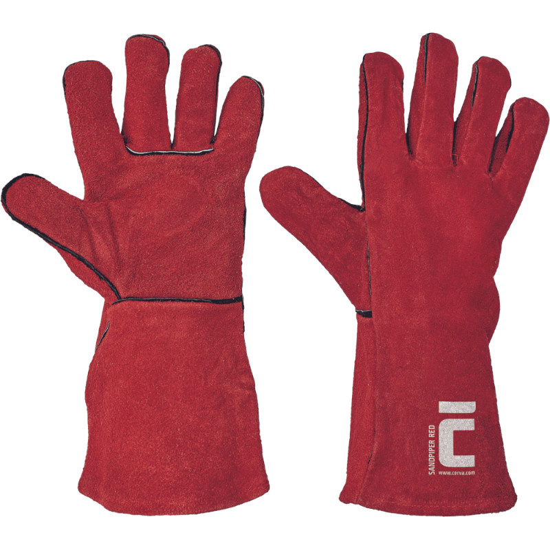 SANDPIPER RED Svářečské rukavice vel. 11, A 35 cm