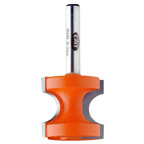 CMT C954 Fréza půlkruhová zaoblovací vydutá R 4,75mm, D 25,4 x 22mm, B 9,85mm, S=8 HW