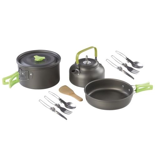 MEVA Outdoorové nádobí, 3dílný set, UNA24001