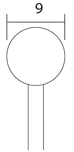 Proxxon Stopkové brousky - korund - koule - 3 ks, 28782