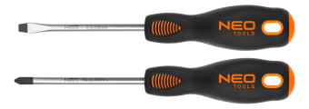 Sada šroubováků Neo-Tools, 1x plochý 6,5x100 a 1x PH 2x100