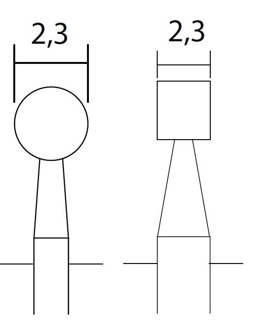 Proxxon Sada na opracování skla - 4 dílná, 28920