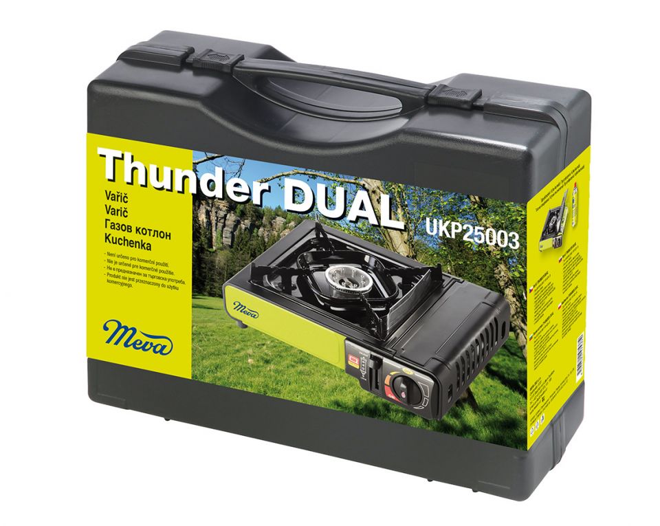 MEVA Plynový kempingový vařič THUNDER DUAL, UKP25003