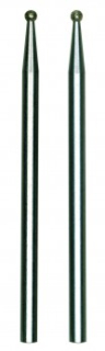 Proxxon Diamantové stopkové brousky (koule 1 mm) - 2 ks, 28212