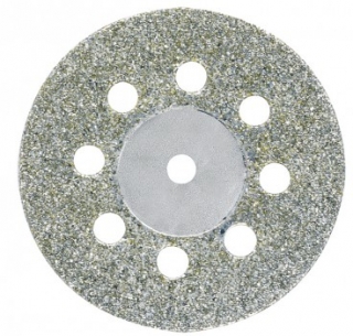 Proxxon Diamantový kotouč ∅ 20 mm s chladícími otvory + dřík, 28844